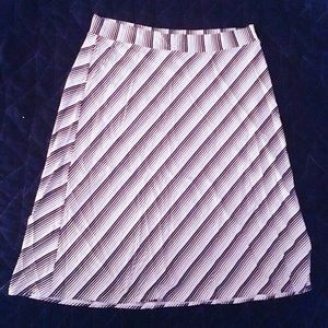 Trina Turk Vintage Striped Mini Skirt